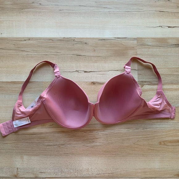 Warner’s underarm smoothing with mesh convertible T-shirt Bra 36D Pink color - Picture 4 of 6